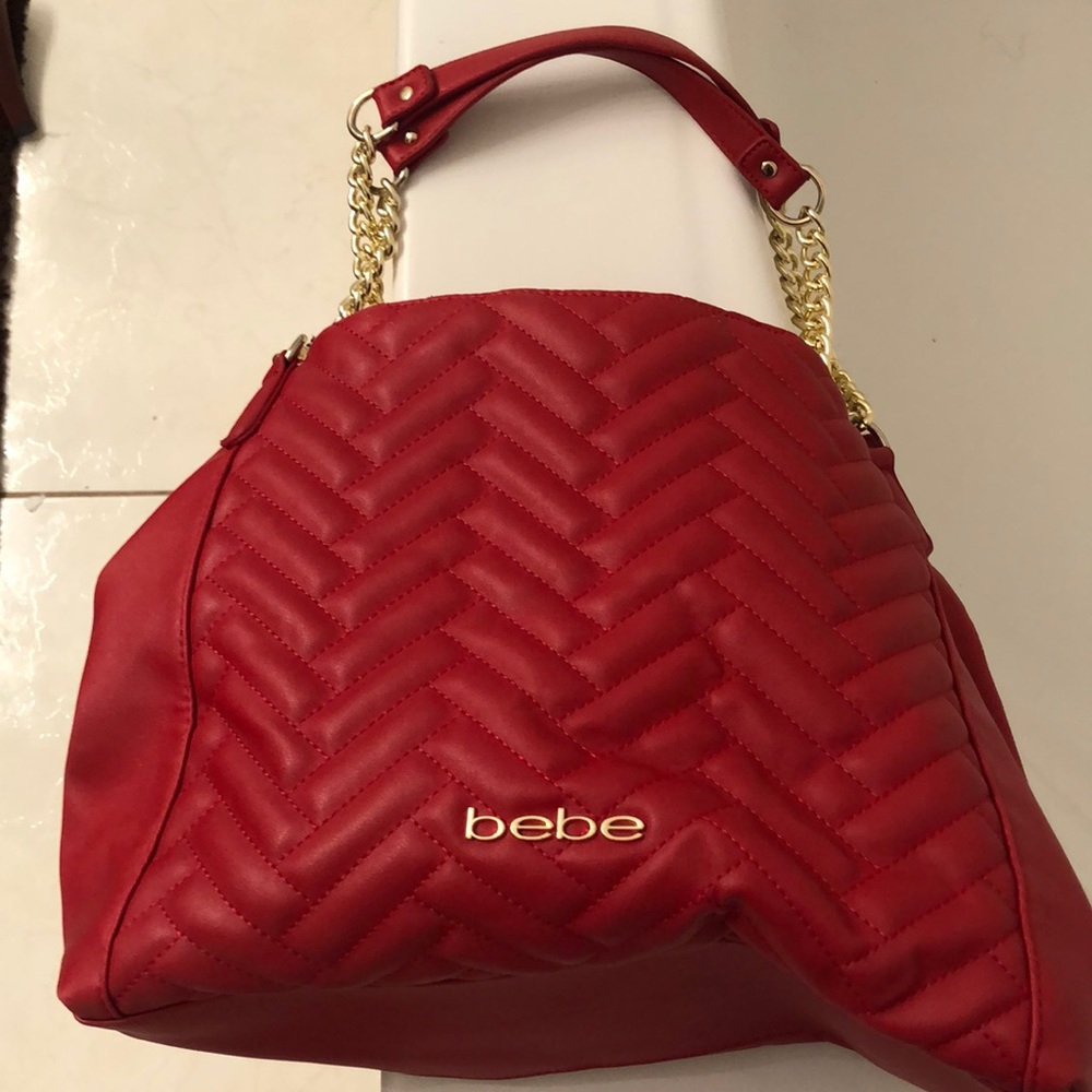 Red BEBE Purse